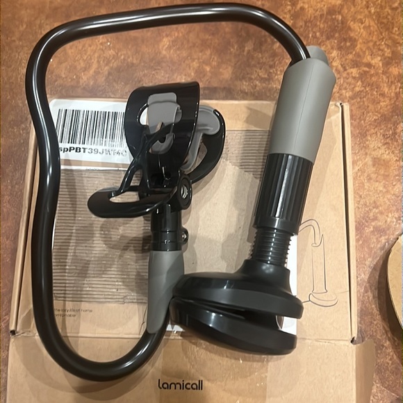 Lamicall Gooseneck Phone Holder Black New - Picture 2 of 5